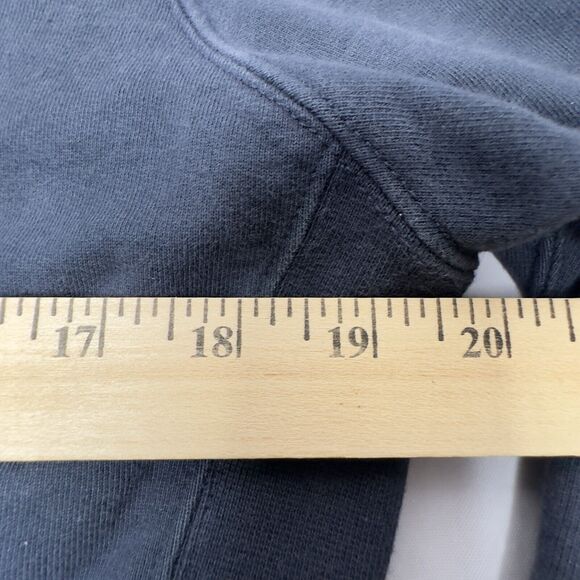 American Giant Hoodie Womens Medium Blue Long Sleeve Zip Up Sweatshirt Adult - Picture 16 of 16